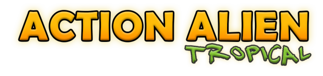 Action Alien Tropical Logo